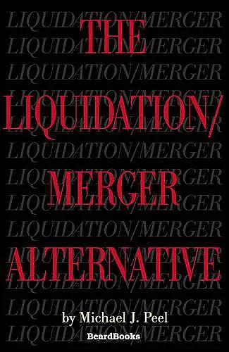 The Liquidation/merger Alternative cover