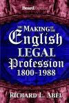 The Making of the English Legal Profession cover