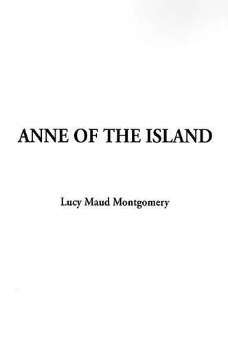 Anne of the Island cover