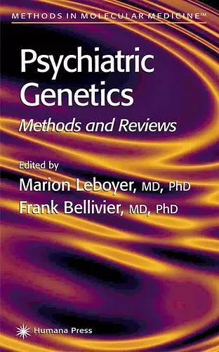 Psychiatric Genetics cover