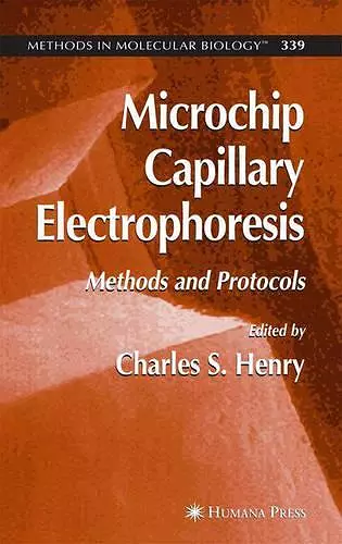 Microchip Capillary Electrophoresis cover