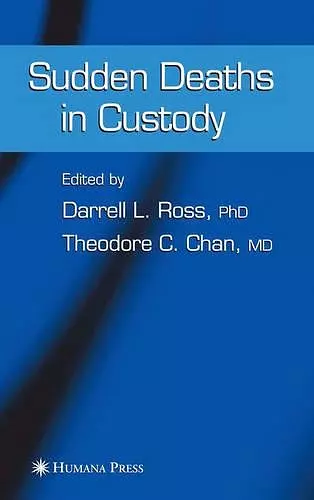 Sudden Deaths in Custody cover