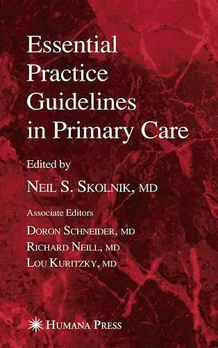 Essential Practice Guidelines in Primary Care cover