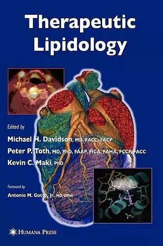 Therapeutic Lipidology cover