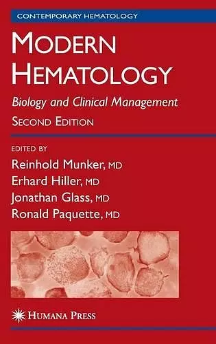 Modern Hematology cover