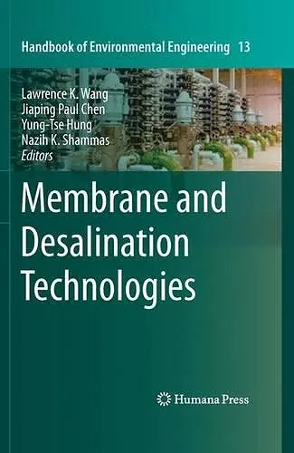 Membrane and Desalination Technologies cover