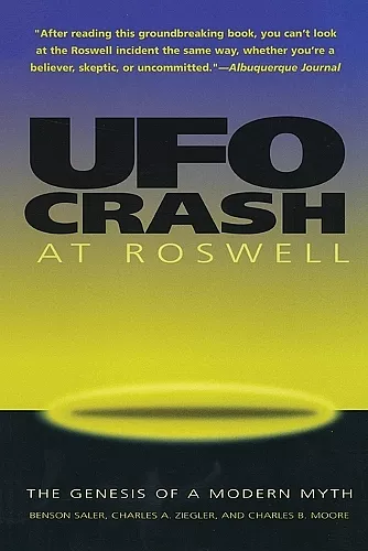 UFO Crash at Roswell cover