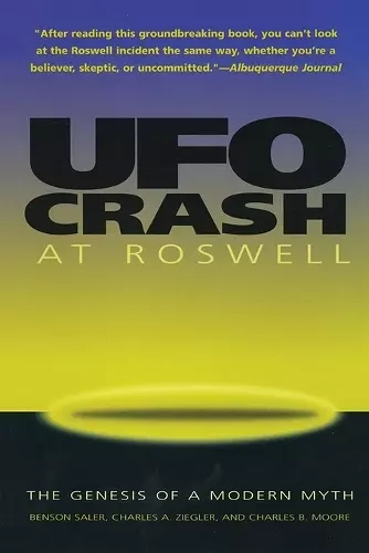 UFO Crash at Roswell cover