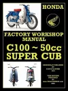 Honda Motorcycles Workshop Manual C100 Super Cub cover