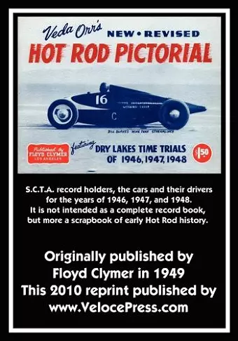 Veda Orr's New Revised Hot Rod Pictorial cover