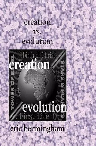 Creation vs. Evolution cover