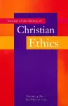 Journal of the Society of Christian Ethics cover