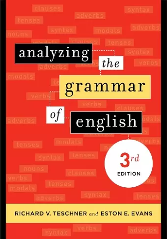 Analyzing the Grammar of English cover