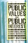 Public Values and Public Interest cover