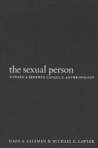 The Sexual Person cover