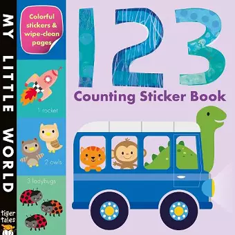 123 Counting Sticker Book cover