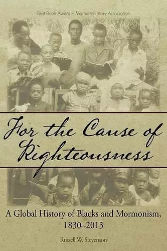 For the Cause of Righteousness cover