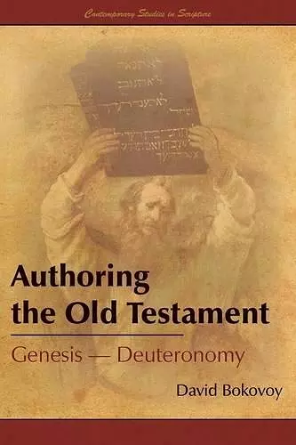 Authoring the Old Testament cover