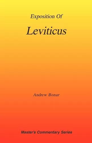 Commentary on Leviticus cover