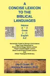 Concise Lexicon to the Biblical Languages cover