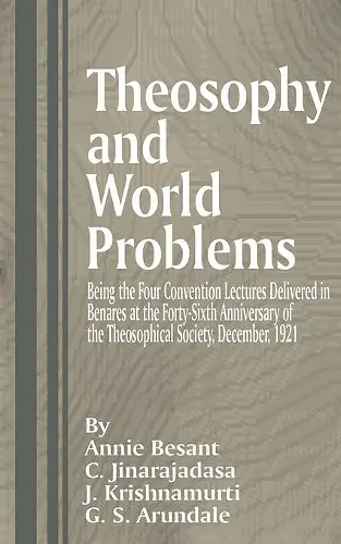 Theosophy and World Problems cover
