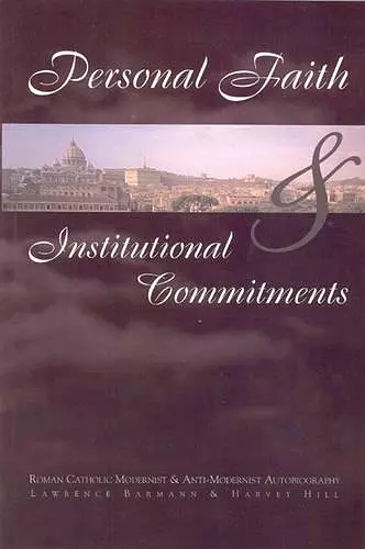 Personal Faith and Institutional Commitments cover