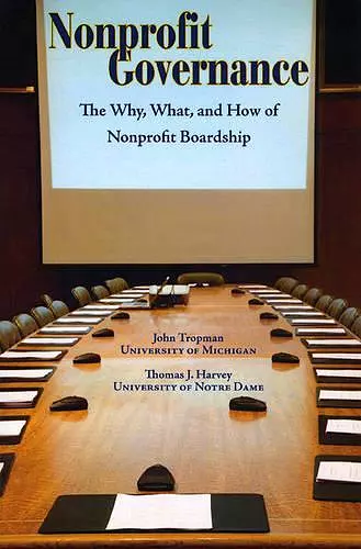 Nonprofit Governance cover