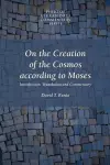 On the Creation of the Cosmos According to Moses cover