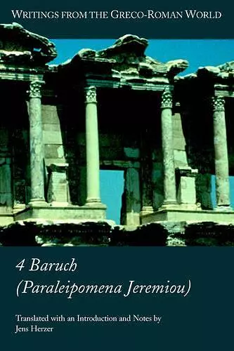 4 Baruch (Paraleipomena Jeremiou) cover