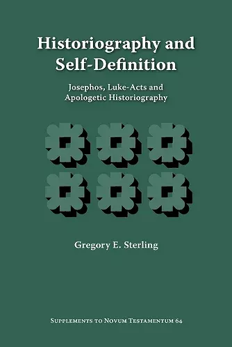 Historiography and Self-Definition cover