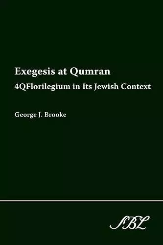 Exegesis at Qumran cover