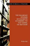 The Halakhah of Jesus of Nazareth According to the Gospel of Matthew cover