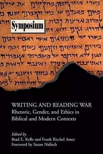 Writing and Reading War cover