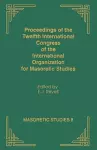 Proceedings of the Twelfth International Congress of the International Organization for Masoretic Studies cover