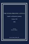 The Studia Philonica Annual VIII, 1996 cover