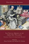 The Textual History of the Greek New Testament cover