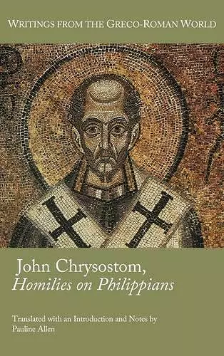 John Chrysostom, Homilies on Philippians cover