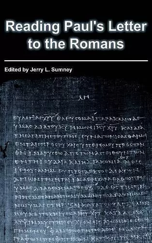 Reading Paul's Letter to the Romans cover