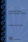 The Old Greek of Isaiah cover