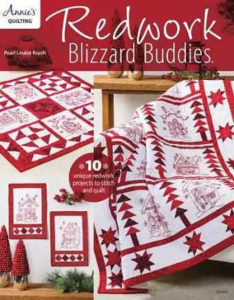 Redwork Blizzard Buddies cover