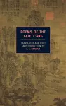 Poems Of The Late T'ang cover