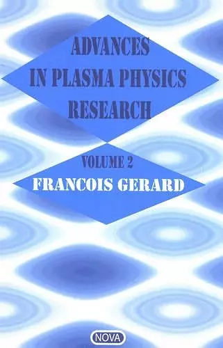 Advances in Plasma Physics Research cover