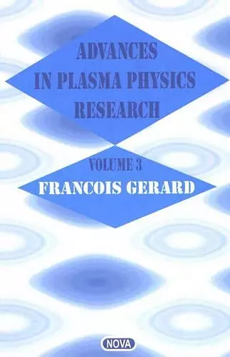 Advances in Plasma Physics Research cover