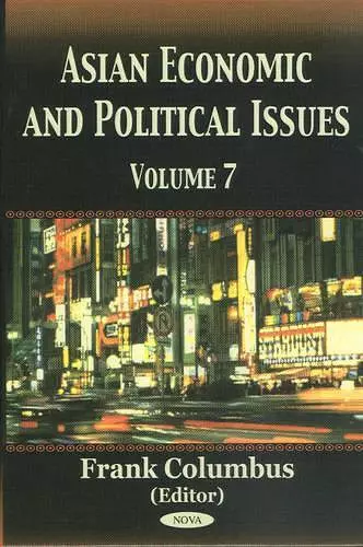 Asian Economic & Political Issues cover