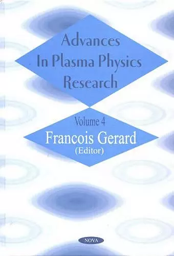 Advances in Plasma Physics Research cover