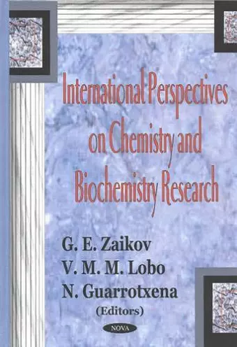 International Perspectives on Chemistry & Biochemistry Research cover