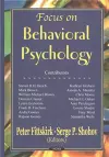 Focus on Behavioral Psychology cover