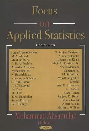 Focus on Applied Statistics cover