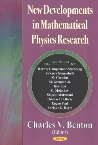 New Developments in Mathematical Physics Research cover