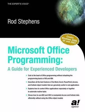 Microsoft Office Programming cover